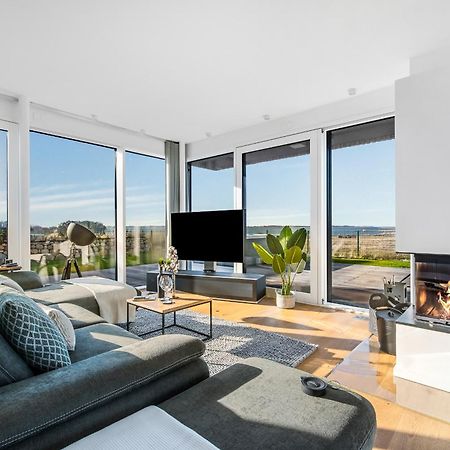Villa King Erste Lage, Dachterrasse, Meerblick, Carport, Kamin, Sauna, Terrasse, Aussenrolllaeden Olpenitz Esterno foto