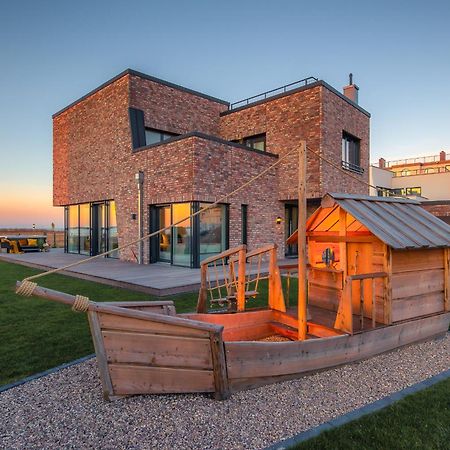 Villa King Erste Lage, Dachterrasse, Meerblick, Carport, Kamin, Sauna, Terrasse, Aussenrolllaeden Olpenitz Esterno foto