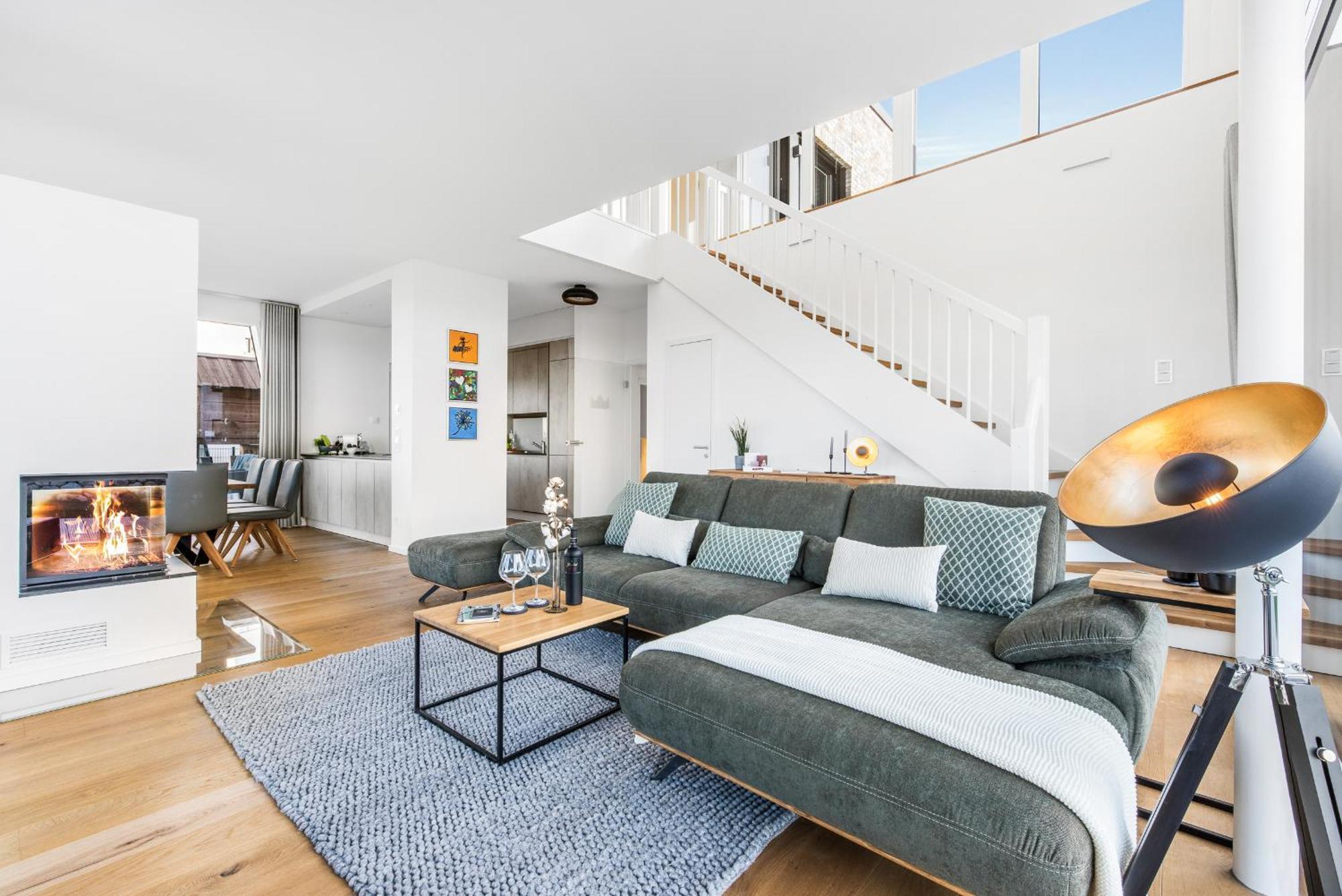 Villa King Erste Lage, Dachterrasse, Meerblick, Carport, Kamin, Sauna, Terrasse, Aussenrolllaeden Olpenitz Esterno foto