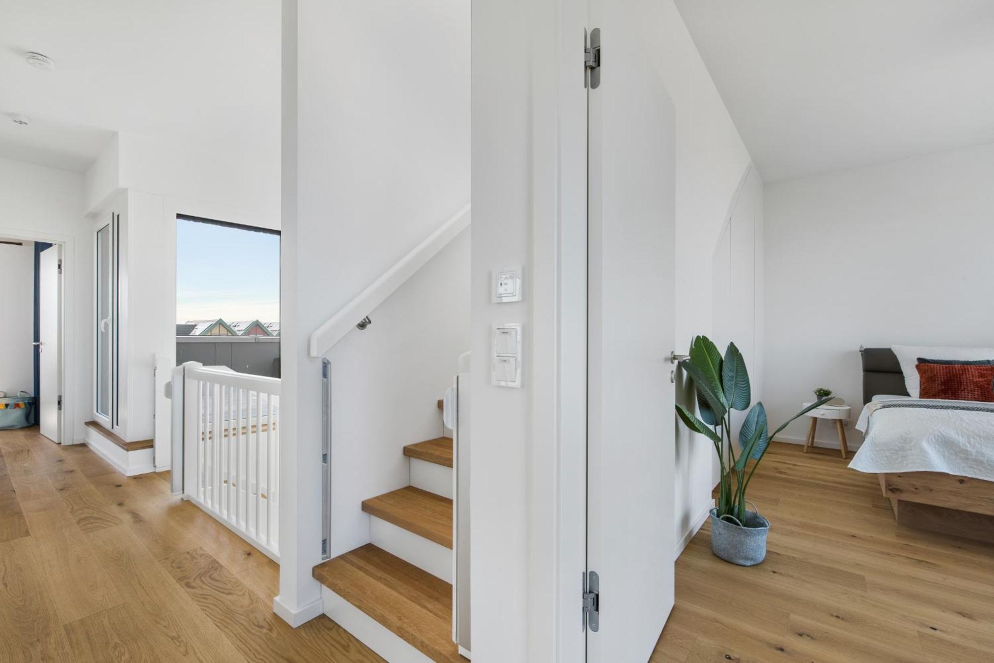 Villa King Erste Lage, Dachterrasse, Meerblick, Carport, Kamin, Sauna, Terrasse, Aussenrolllaeden Olpenitz Esterno foto