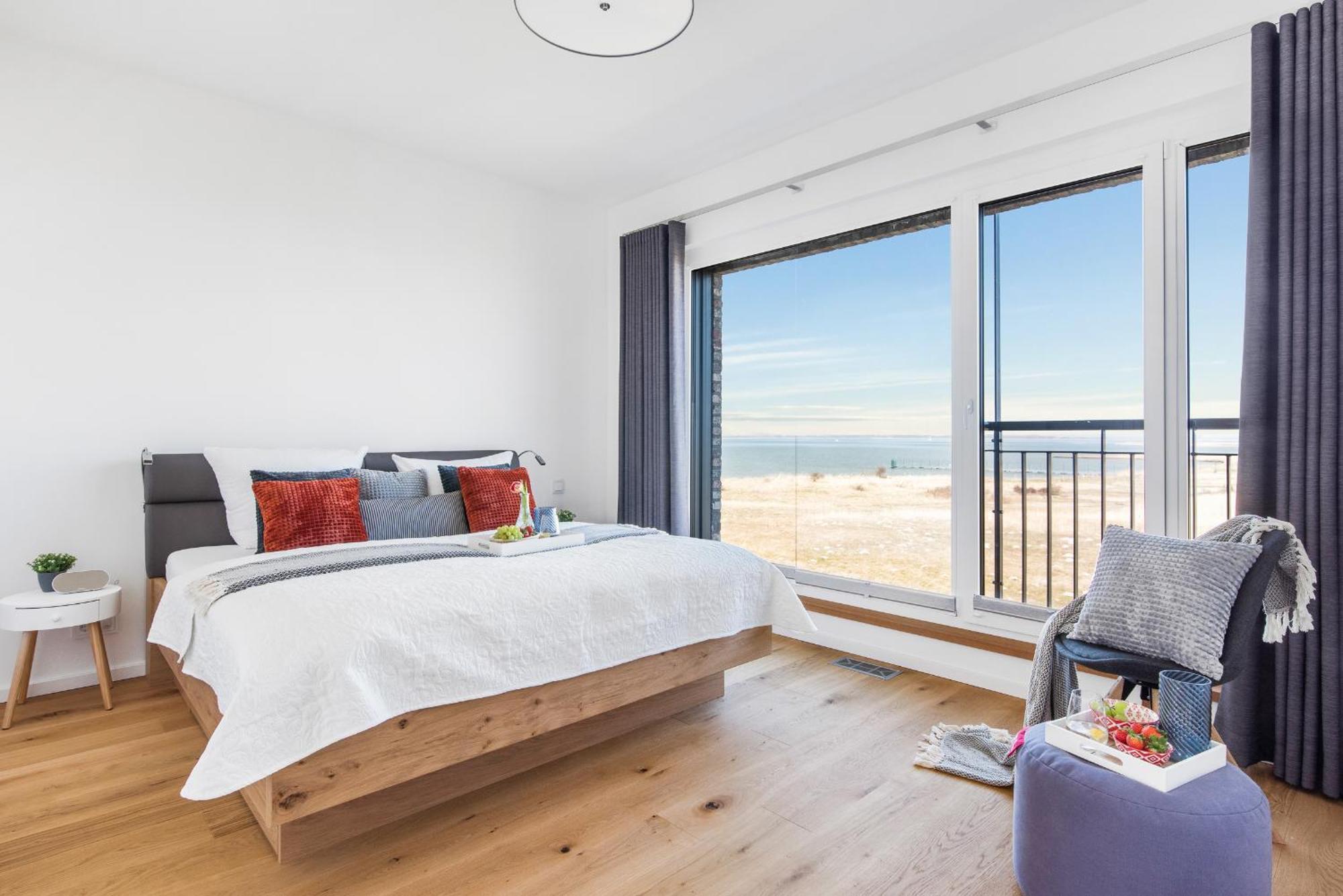 Villa King Erste Lage, Dachterrasse, Meerblick, Carport, Kamin, Sauna, Terrasse, Aussenrolllaeden Olpenitz Esterno foto